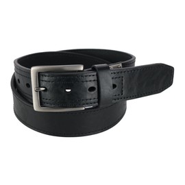 Dickies Men's Big and Tall Industrial Strength Work Belt with Harness Buckle, 3X, Black