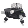 Laser Level Adapter, 360 Degree Rotating Tripod Connection for Cross