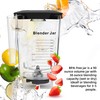 90 oz Replacement Jar Compatible with Blendtec Blender, Container Pitcher