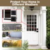 NEWBANG Keyed Deadbolt Lock with Passage Lever Handle for Exterior