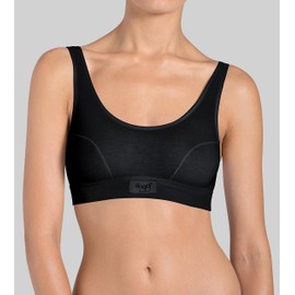 Sloggi Women's Double Comfort Crop Top Black, 32