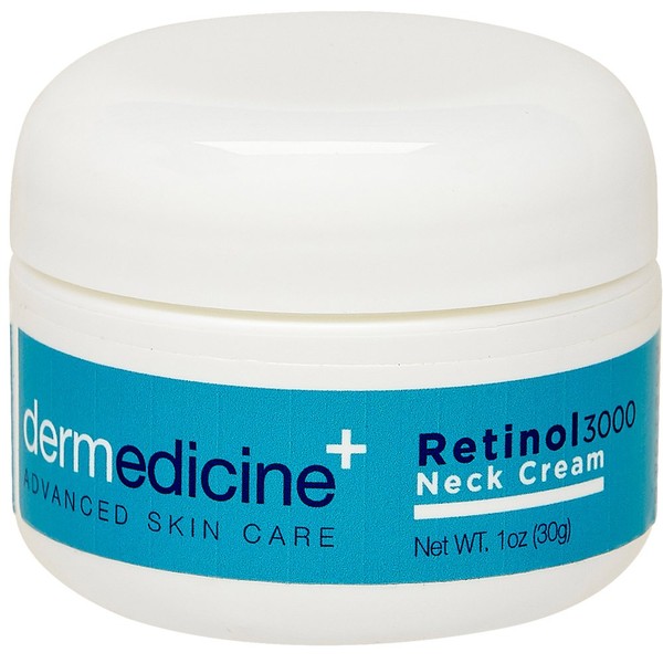 Neck Tightening Cream w/Retinol 3000 | Anti-Aging Lotion | Helps to Firm & Tighten Loose Sagging Skin Smooth Wrinkles & Fine Lines | More Youthful Neck and Chest | 1 fl oz / 30 ml