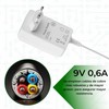 TECHZOCO 9V Power Supply 9V Power Supply 9V Power Supply