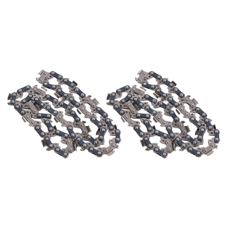 2Pcs 10 Inch Electric Chainsaw Chain Manganese Steel Mini Electric