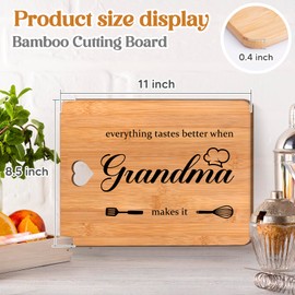 Grandma Gifts, Gifts for Grandma, Grandma Christmas Gifts, Birthday Gifts for Grandma, Kitchen Gifts for Grandma, Gifts for Nanny, Grandma,Nana,Granny, Cutting Board.
