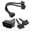 1 to 2 OBD Adapter Splitter Y Cable Extension Cord