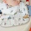 Little Unicorn Cotton Muslin Classic Bib 3 Pack– 100% Cotton