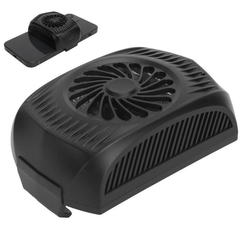 Mini Mobile Phone Cooling Fan with Clip USB Rechargable Cell
