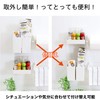 LEC HARU KITCHEN Can Be Installed Without Damage, Foldable, Dish