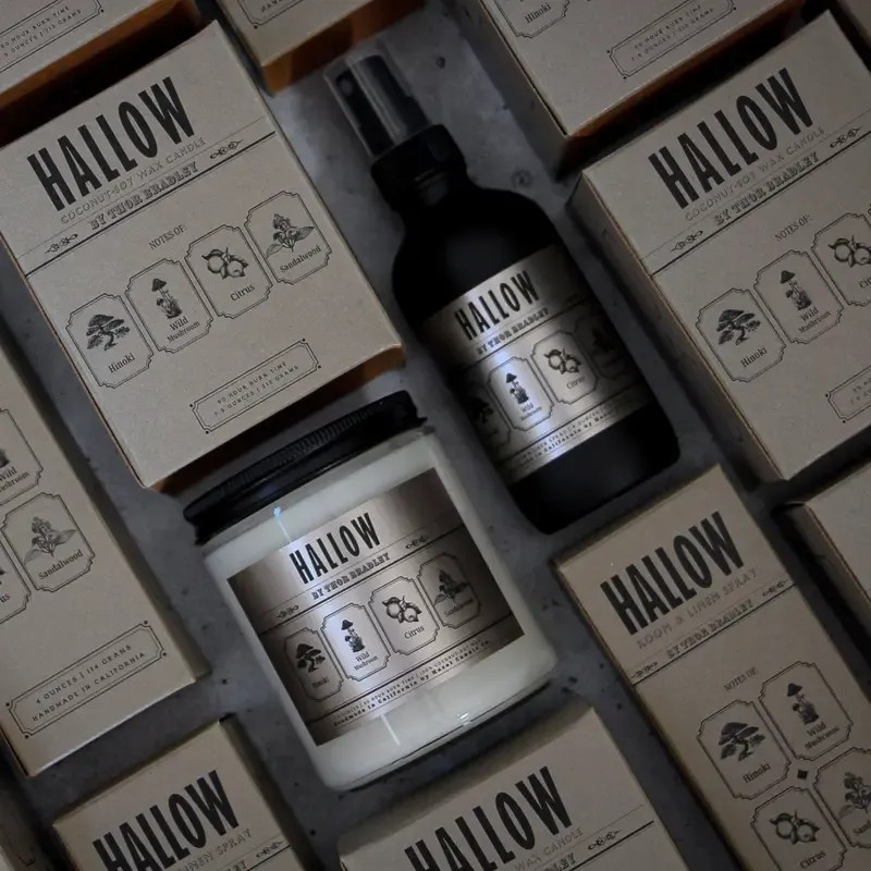 Hallow by Thor Bradley – A Dark Forest-Inspired Candle &