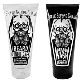 GRAVE BEFORE SHAVEâ"¢ Beard Wash & Conditioner Pack