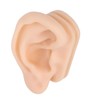 Soft Silicone Ear Model Simulation Ear Acupuncture Practice Model for