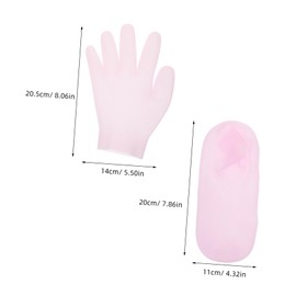 Baluue 1 Set Gloves Sebs Moisturizing Hand Gloves Pink Moisturizer Gloves Glove