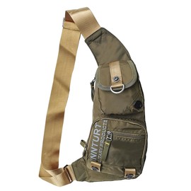 Innturt Nylon Bodybag Backpack, green