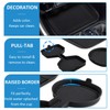 Auovo 3D Cup Holder Insert Liners Compatible with Toyota RAV4