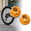Harilla 2 Pieces Axle Nuts for Bicycle Wheel Hubs Bicycle