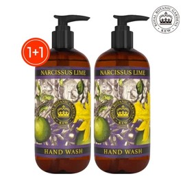 KEW Narcissus Lime Wash 500ml 500ml 1+1 Set Gift Perfume Lows / KEW 영국 직수입 나르시서스라임 핸드워시 500ml 1+1세트 선물 향수 향기 잔향