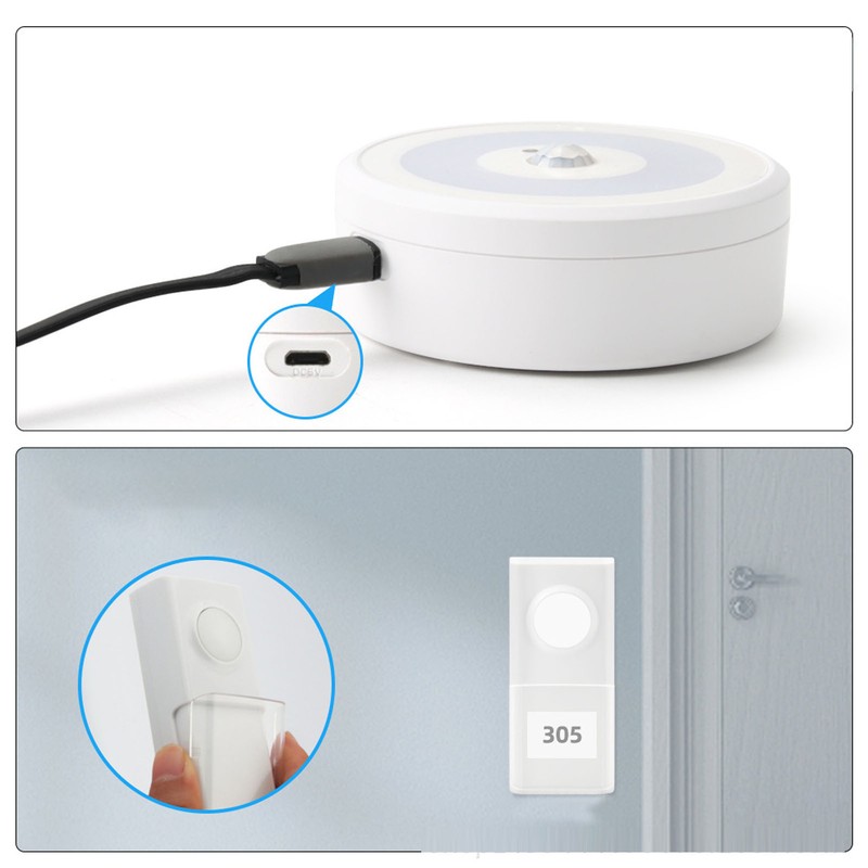 Intelligent Door Ring Human Body Induction USB Powered Door Ring