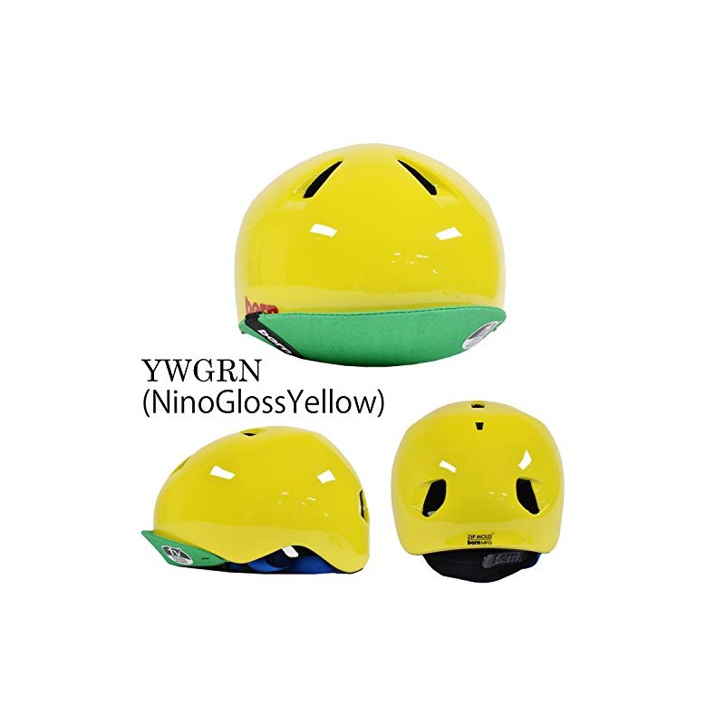 bern(バーン) NINO [NINO] Glass Yellow Green XS/S (48-51.5) BE-VJBGYLV-11