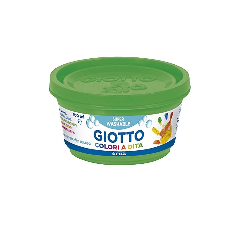 Giotto Colori A Dita - Confezione Da 6 Tempere A
