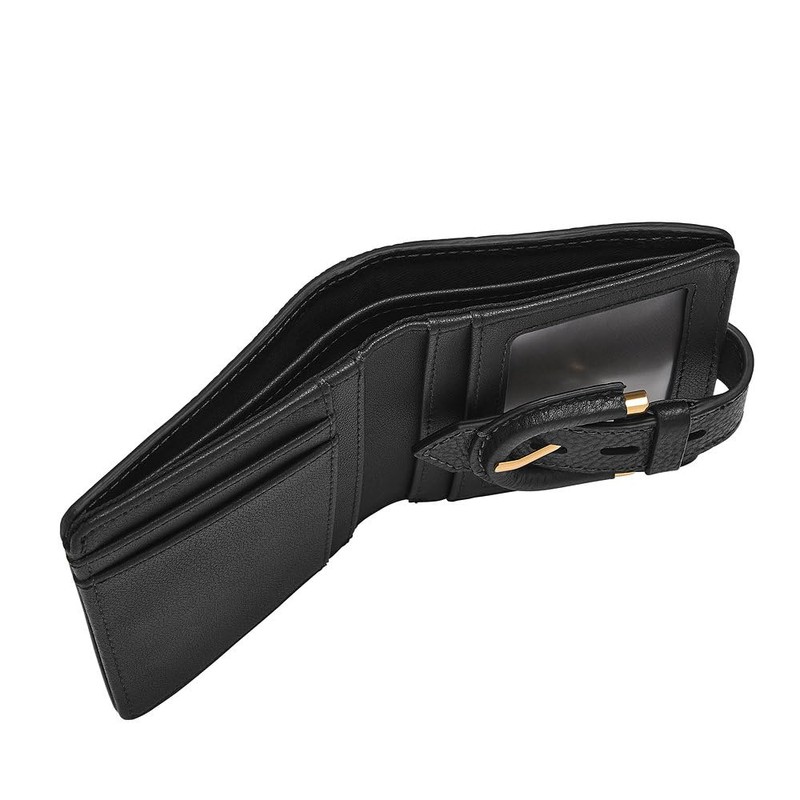 Fossil Harwell Bi-Fold Wallet, black, Casual