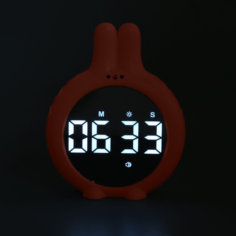 Cute Digital Timer Multifunctional High Accuracy Magnetic Kids Countdown Timer