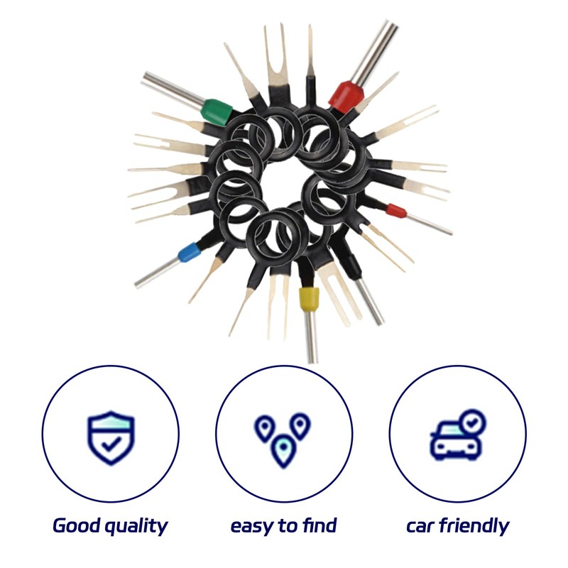 NEERIX 26-Piece Terminal Ejector Kit for Car Apin Tool Car