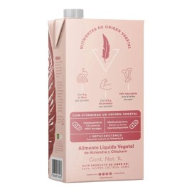 Birdman Bebida Vegetal Proteína Calcio Base Chicaro Sabor Almendra 1lt