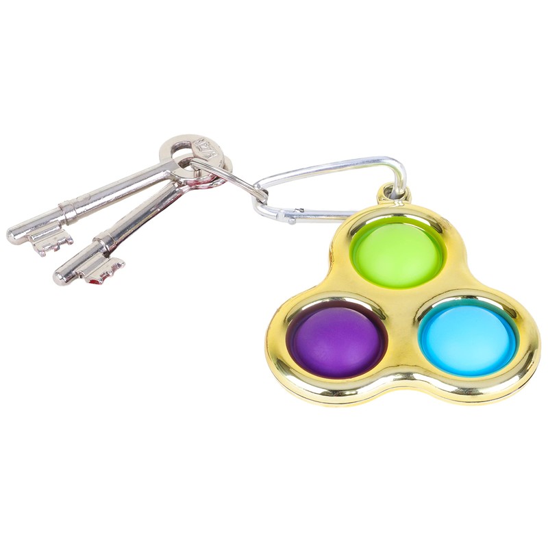 Toyland® Push Bubble Pop Bubble Sensory Fidget Toy (Golden Simple