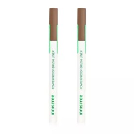 Gita [이니스프리] 이니스프리 파워프루프 브러시 라이너 0.6g 2호 브라운 2개 [Innisfree] Innisfree Powerproof Brush Liner 0.6g No. 2 Brown 2 Pieces [Basic]