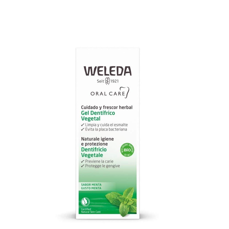 Weleda Toothpaste Plant Gel 75ml - 3 Pack