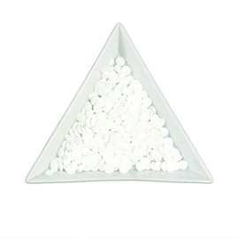 500pcs 5mm Flat Back Resin Rhinestones Bling Crystal Diamantes for Nail Art & Craft (5mm, White)