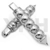 SMT- Chrome Billet Calabash Footpegs Compatible With passenger Victory All