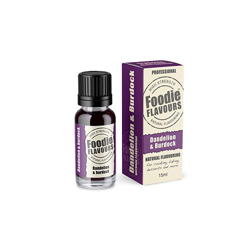 Foodie Flavours Natural Dandelion & Burdock Flavouring, High Strength -