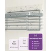 ODesign Shower Caddy 3 Pack SUS304 Stainless Steel-No Drilling-Shower Bathroom