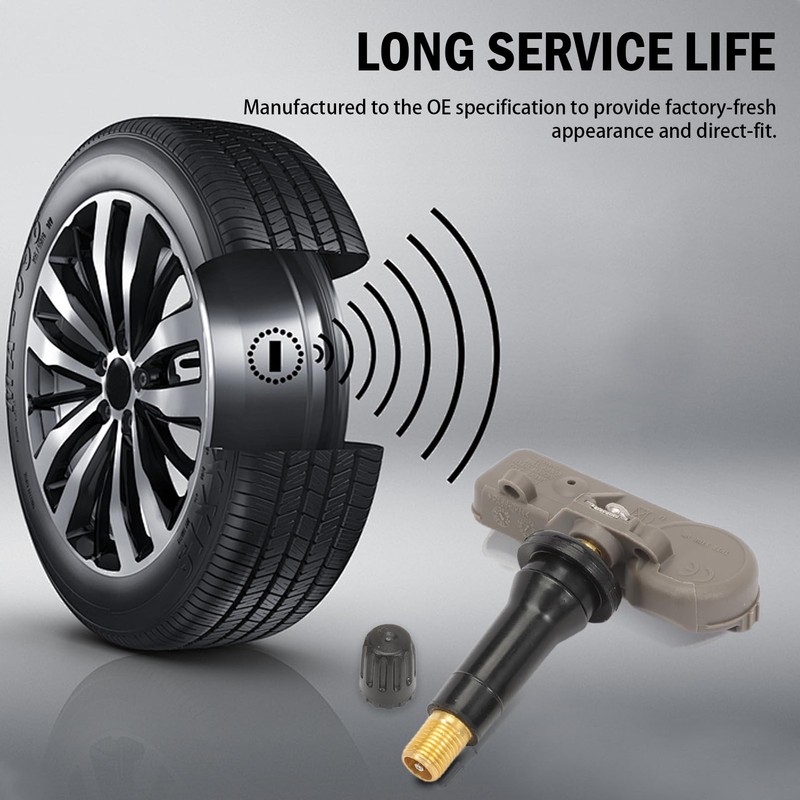 AUROLYNNE Tyre Pressure Sensor for Transit Tourneo BB5T-1A180-BA Sensor