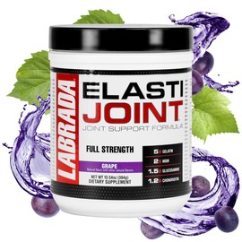 Labrada Nutrition Elastijoint, Grape - Glucosamine Joint Support Supplement Powder for Men & Women, Joint Relief & Bone Health Supplement with MSM, Glucosamine Chondroitin MSM - Gluten-Free