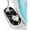 CLEAR REAR Bidet Attachment for Toilet Seat - Non-Electric, Self-Cleaning Dual Nozzle, Adjustable Water Pressure, Rear & Feminine Wash, Toilet Bidet Hygienic Bathroom Upgrade (Black)