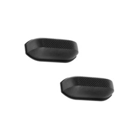 1Pair Black Replacement Plastic Stud Luggage Feet Pads Baggage Replacement Stud Foot Black Feet Pads for Luggage Bags Suitcase Stand Feet for All Suitcase, Luggage Straps, Luggage and Travel Gear