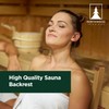 Northwood Sauna - Sauna Backrest - Handmade from Canadian Red