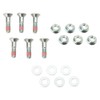 Bolt Hub-Savers Double Locked Sprocket Fastening Kit Silver For HONDA