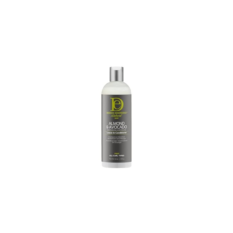 Design Essentials Natural Almond & Avocado, Moisturizing & Detangling Leave-In