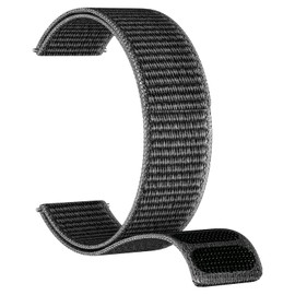 OVERSTEP Nylon Watch Band - Choice of Width -20mm 22mm Watch Bands, Hook & Loop Quick-Dry Woven Replacement Strap for Men Women