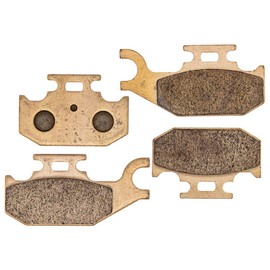 NICHE Brake Pad Kit for Can-Am Commander 1000 800 Renegade 705601147 705600398 Front Rear Ceramic
