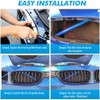 Front Kidney Grill Grilles Insert Trims Stripe for E60 E61