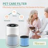 4-Pack AP0601 True HEPA Replacement Filter, Compatible with AP0601/AP0601-RF Air