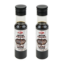 Epicureal All Hickory Liquid Smoke - 125 mL (4.22 oz) Pack of 2 | Concentrated Liquid Smoke Seasoning for Delicious Smoky Flavour