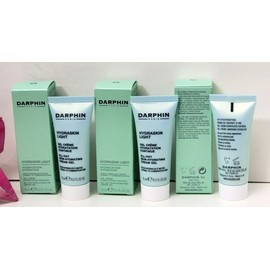 3 pk DARPHIN HYDRASKIN LIGHT HYDRATION ALL DAY SKIN HYDRATING CREAM GEL 0.5 OZ