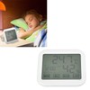 Digital Thermometer Smart Touch Settings Alarm Clock Function Temperature Humidity