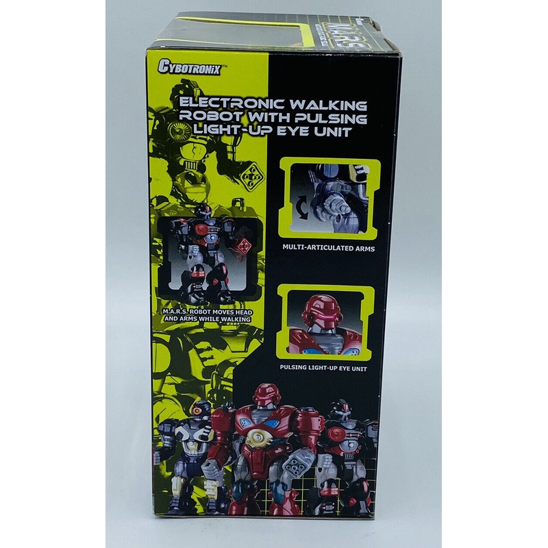 HAP-P-KID M.A.R.S. CYBOTRONIX 7 IN. MOTORIZED WALKING ROBOT POLAR CAPTAIN